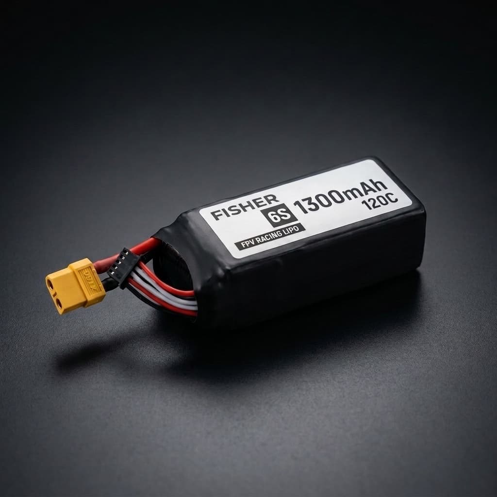 Акумулятор LiPo FISHER 6S 1300mAh 120C (XT60)